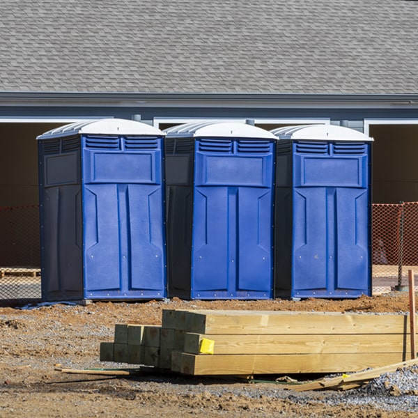 can i customize the exterior of the porta potties with my event logo or branding in Lyndhurst